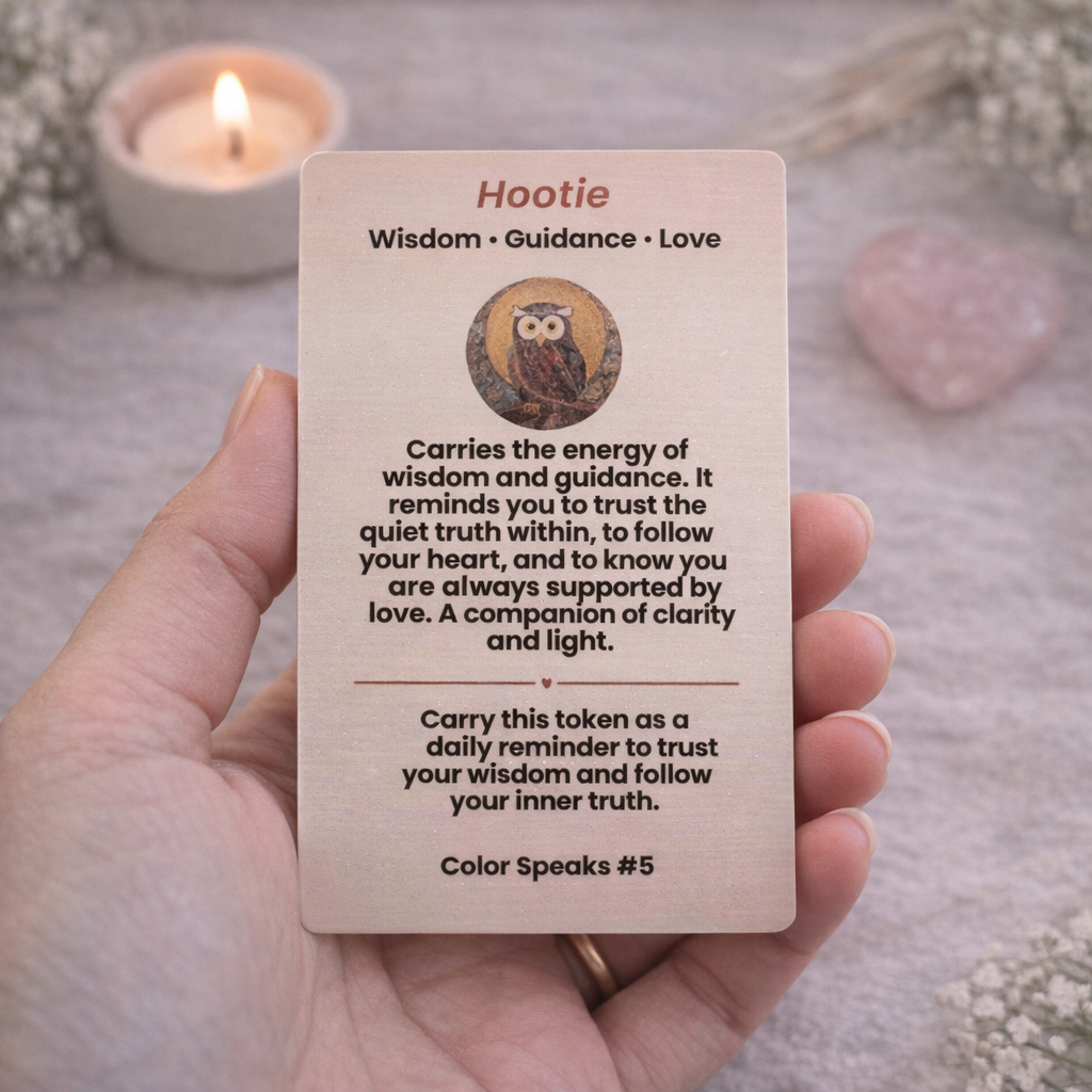 Color Speaks – Pocket Affirmation Aluminum Wallet Cards