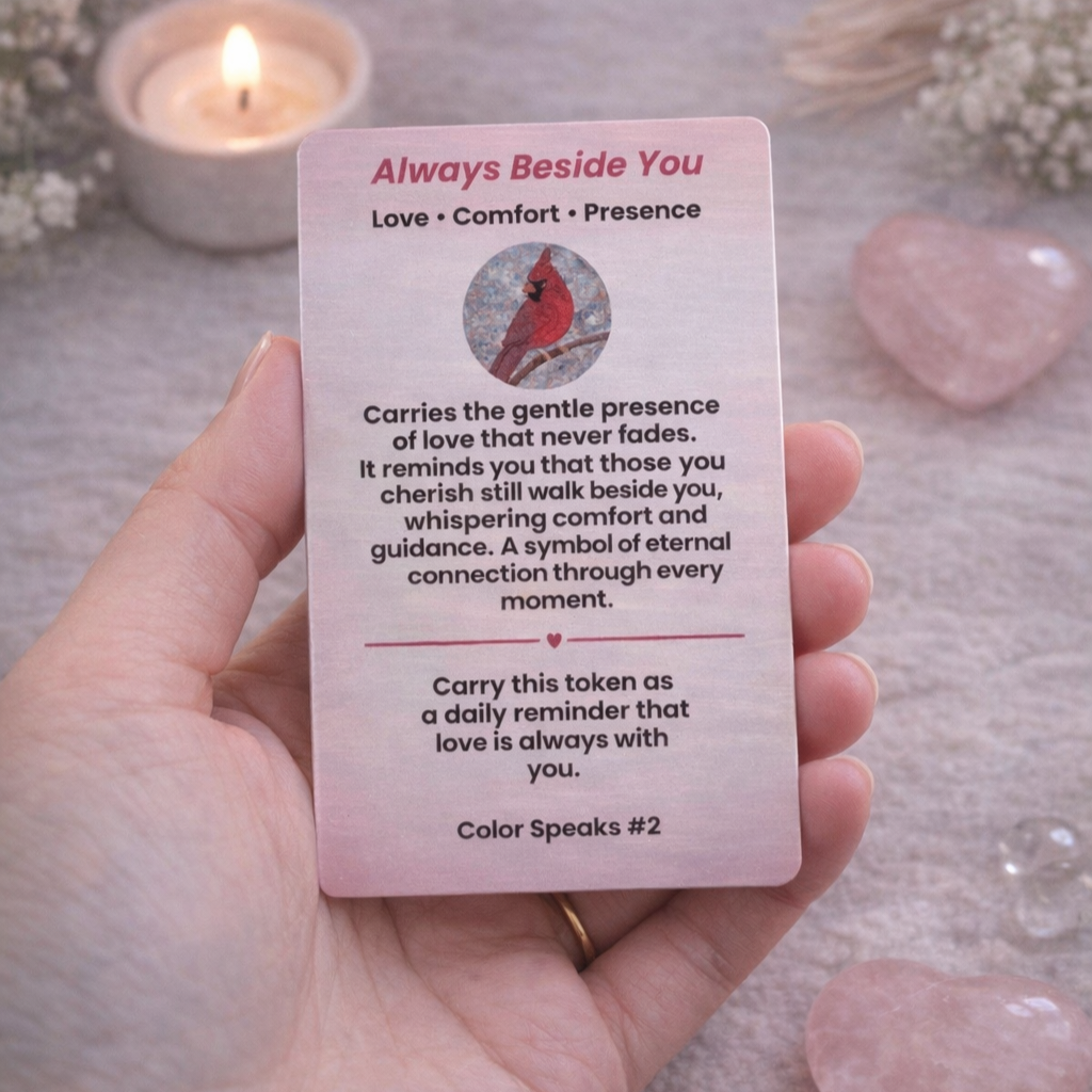 Color Speaks – Pocket Affirmation Aluminum Wallet Cards