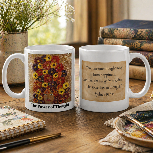 Power of Thought Mug – Mindfulness & Positivity