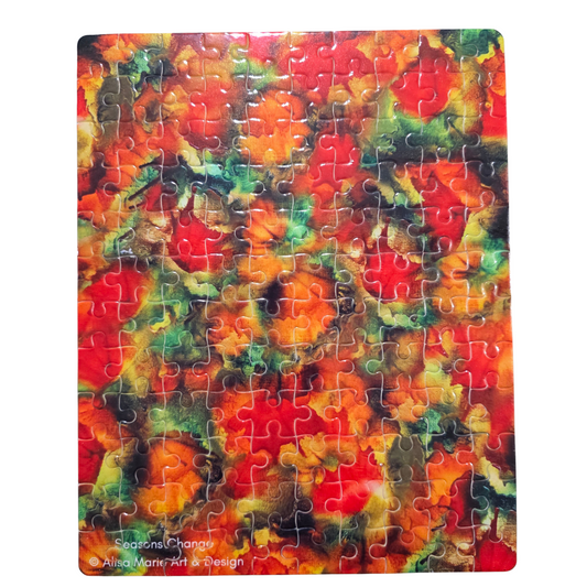🍂 Seasons Change Fine Art Puzzle