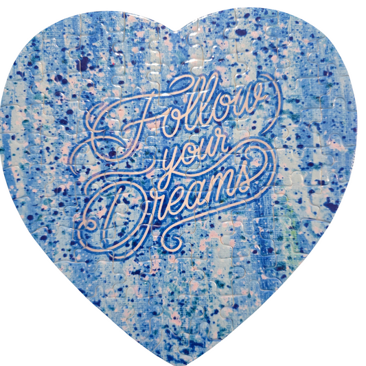 Follow Your Dreams – Heart Puzzle 🌠