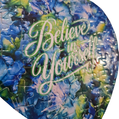 Believe in Yourself – Heart Puzzle 💫