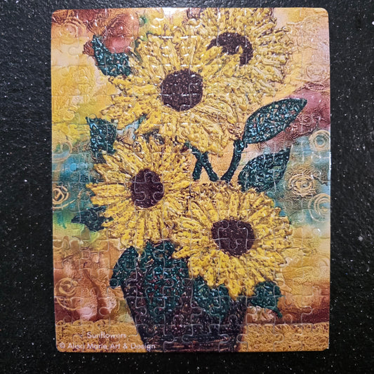 💛 Sunflowers Fine Art Puzzle