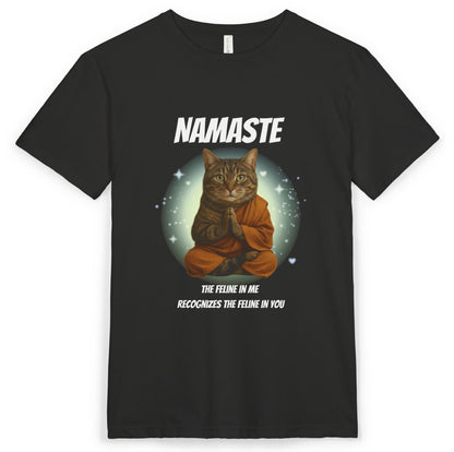 Namaste Cat Shirt – Funny, Mindful Tee for Cat Lovers & Yogis