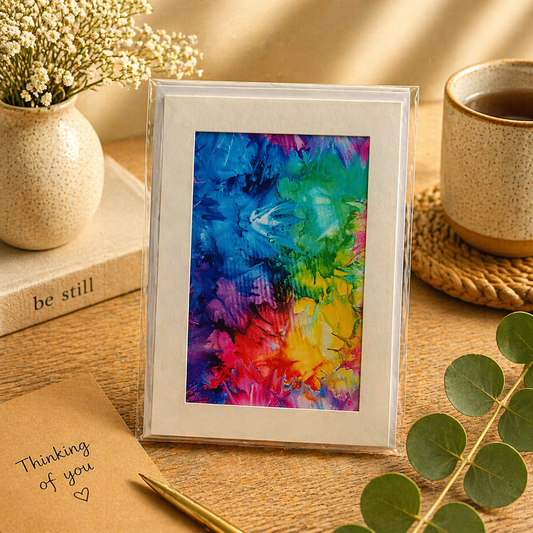 Just Breathe Note Card - Calm, Clarity & Peace