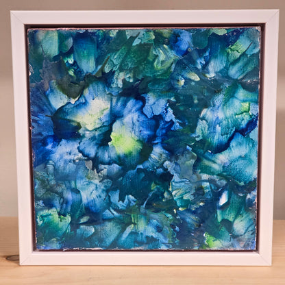 Tranquility – 6×6 Encaustic Original