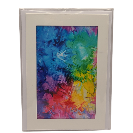 Just Breathe Note Card