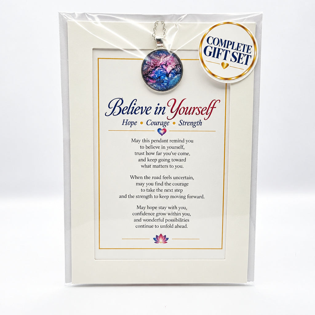 Believe in Yourself Pendant Gift Set