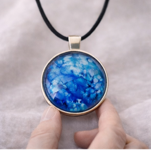 Serenity Pendant - Breath • Calm • Balance