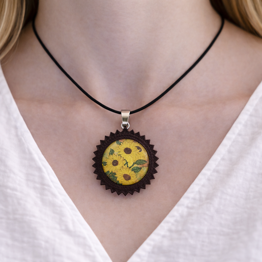 Sunflower Pendant –Joy • Hope • Inner Light