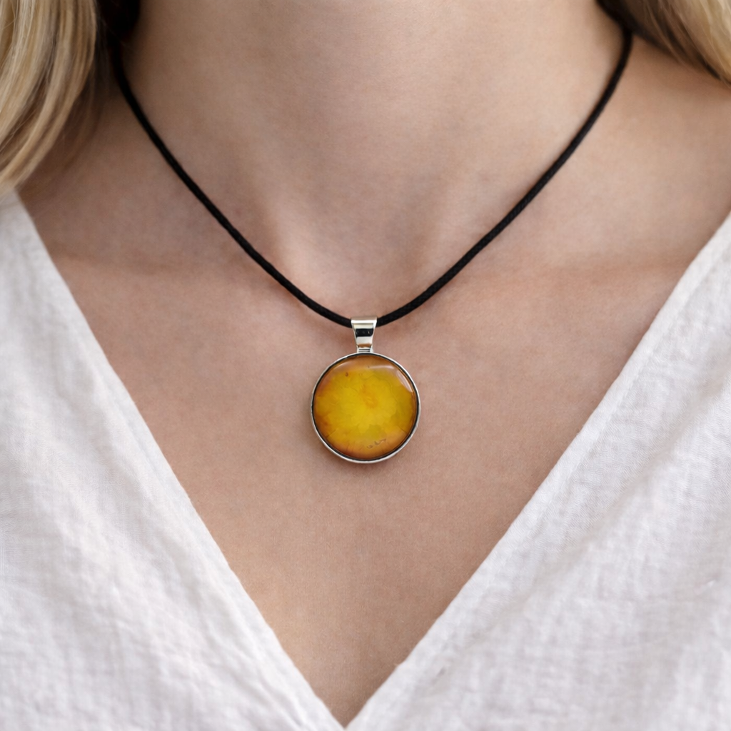 Solar Plexus Chakra Pendant Card – Manipura – Confidence • Strength • Purpose