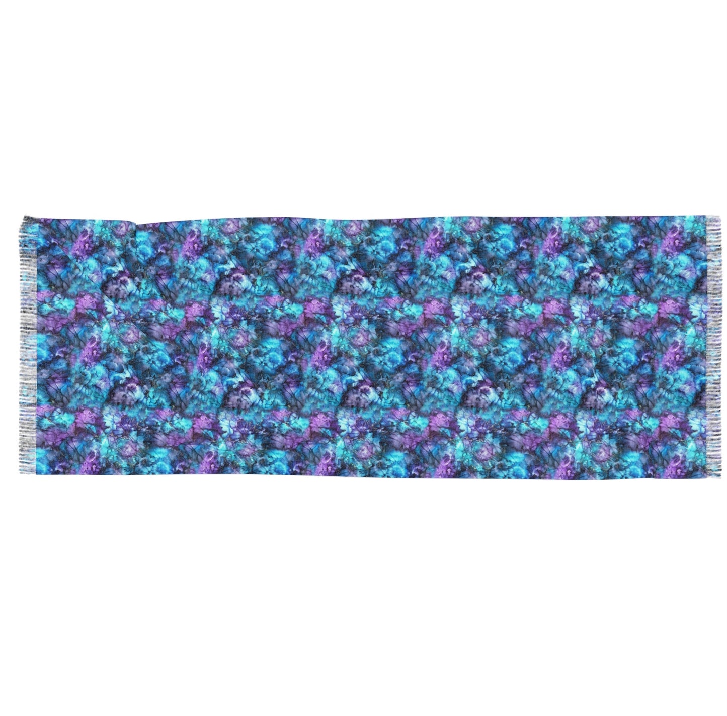 Just Breathe Fringe Scarf- Flow, Calm and Clarity