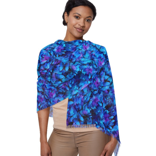 Wings of Hope Wearable Art Scarf