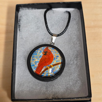 Always Beside You Cardinal Pendants - For Love and Remembrance