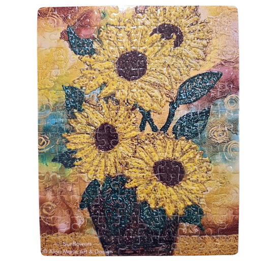 💛 Sunflowers Fine Art Puzzle