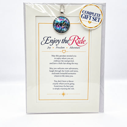 Enjoy the Ride Pendant Gift Set