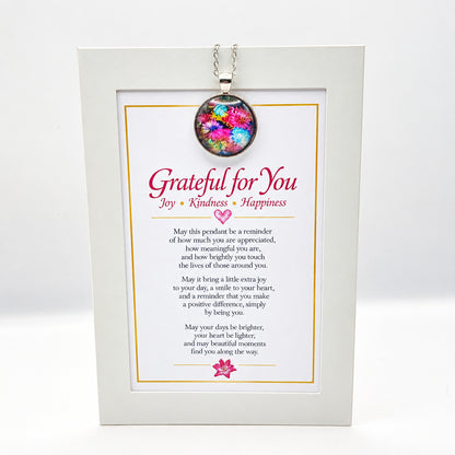 Grateful for You Pendant Gift Set
