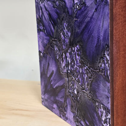 Eclipse- Encaustic on Cradled Wood | 5×5" | Original Art