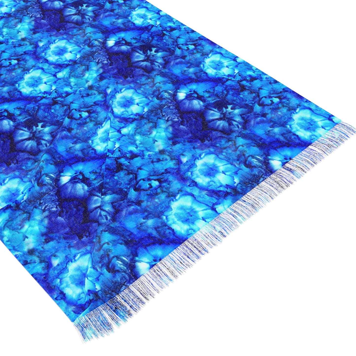 Serenity Fringe Scarf – A Wearable Breath of Calm