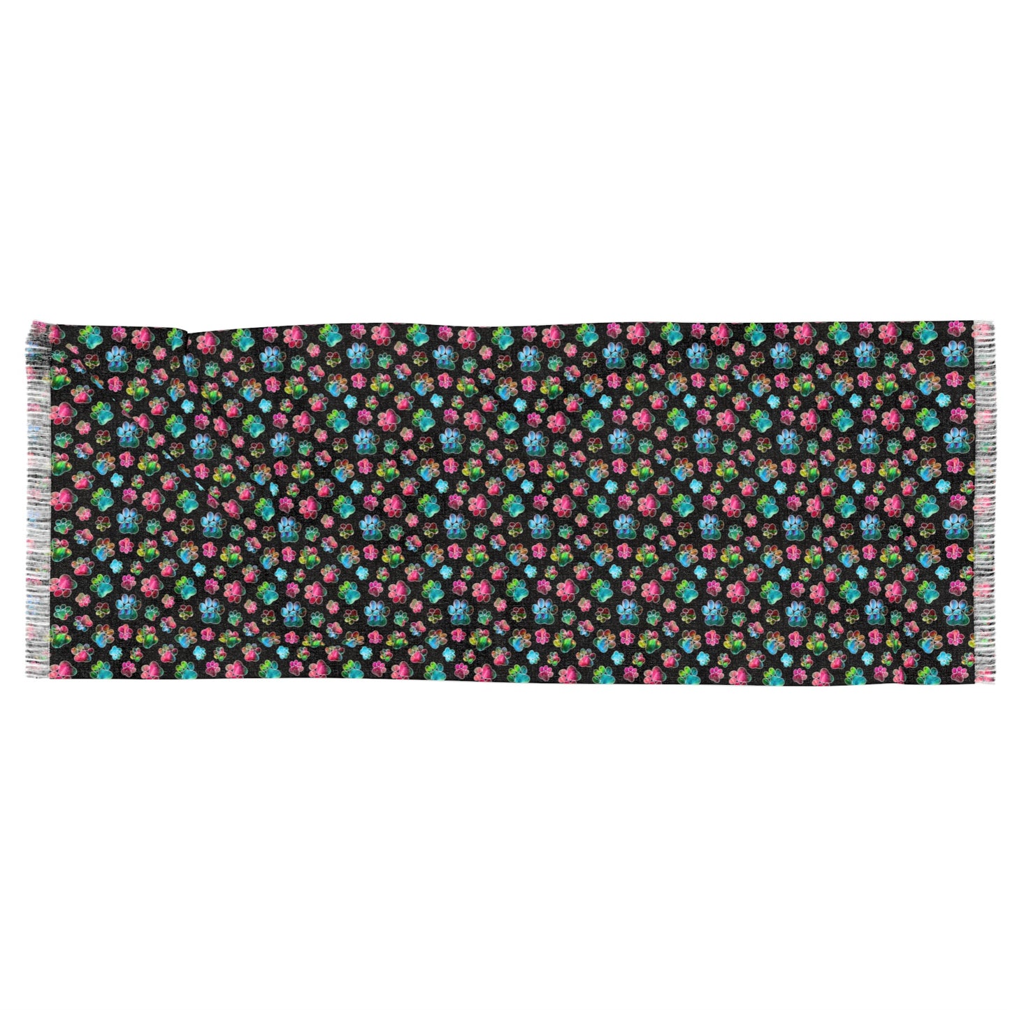 🐾 Angel Paws Scarf – A Celebration of Love & Joy