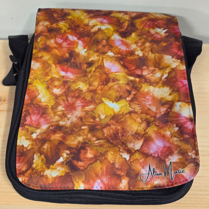 🍂 Autumn Sunset –  Art Crossbody Bag + Free Sunflower Earrings Set